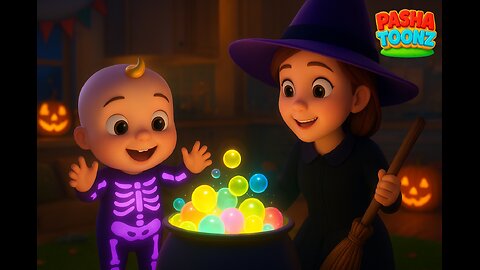 🎃 CoComelon Halloween Party! | Spooky Fun Countdown 🦇 + More PashaToonz Nursery Rhymes & Kids Songs