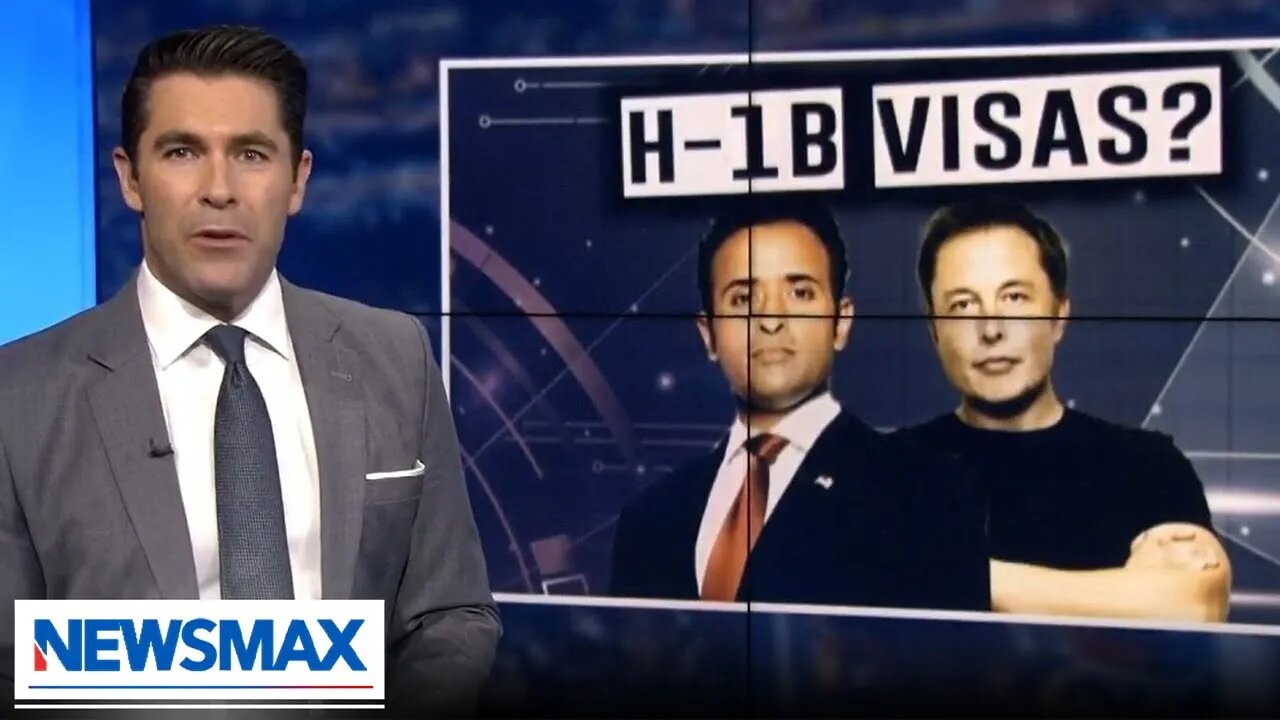 H-1B visa debate divides MAGA | Rob Schmitt Tonight