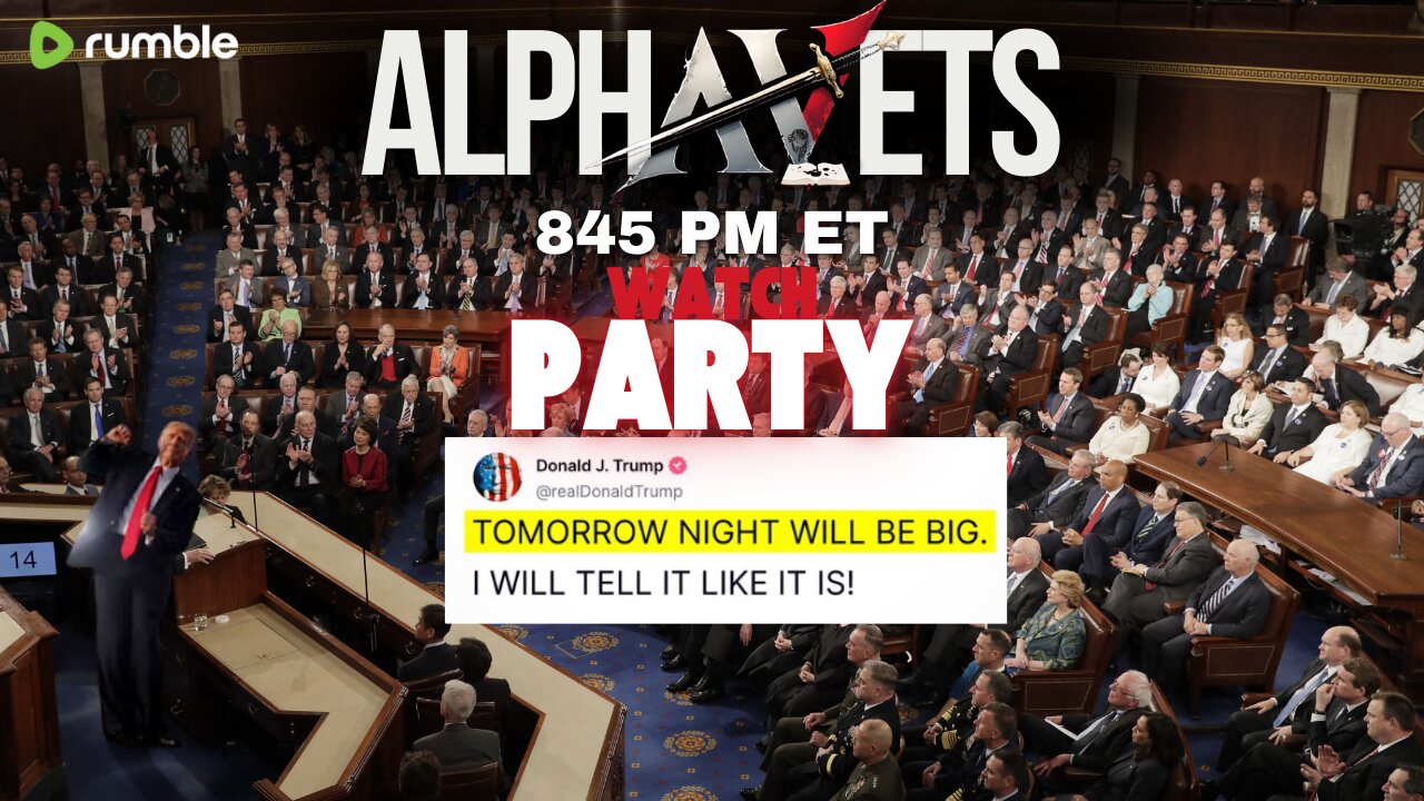 ALPHAVETS 3.4.25 | TRUMP ADDRESSES CONGRESS