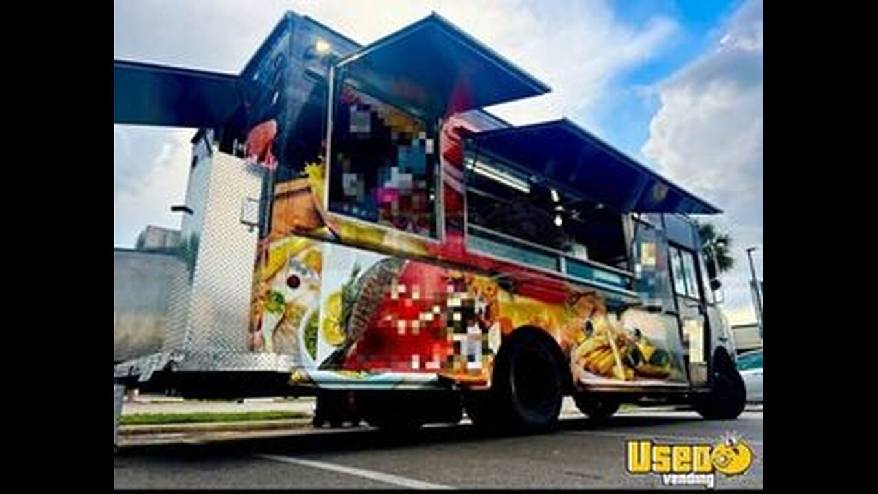 2000 International Diesel Food Truck with Pro-Fire Suppression for Sale in Florida!