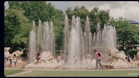 Kids Having Fun in a Beautiful Water Park! 💦🌳