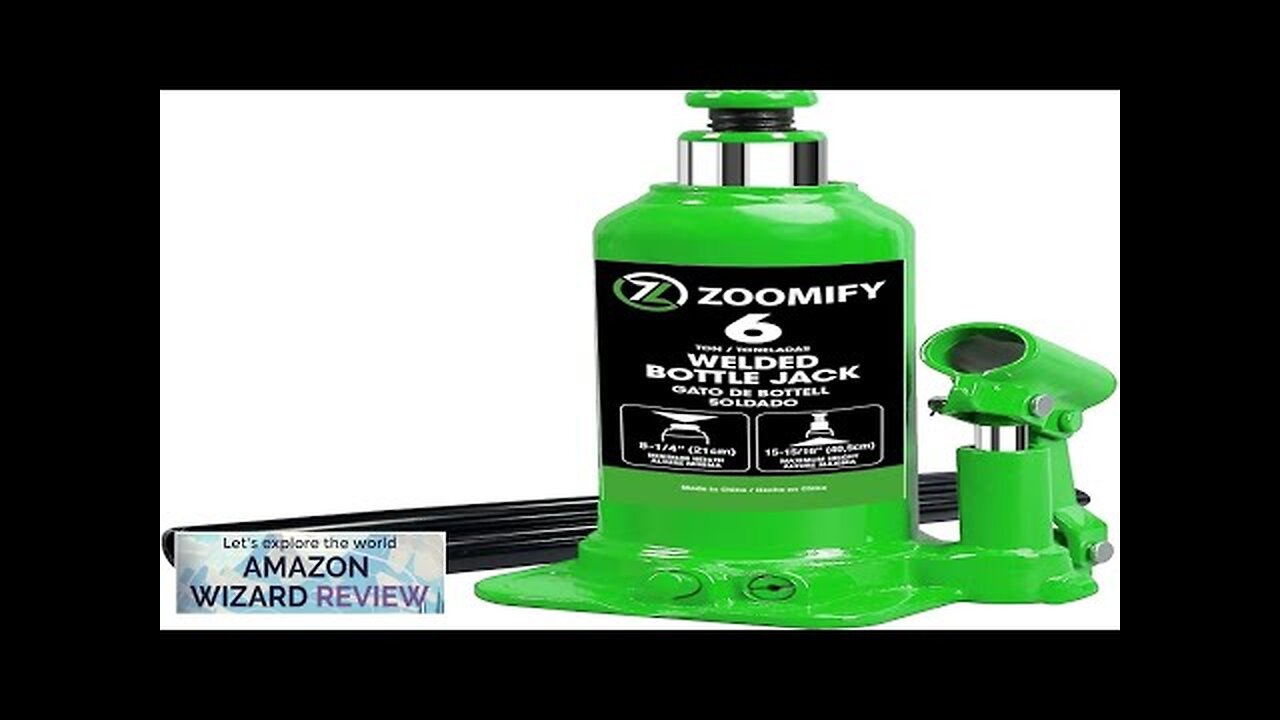 Bottle Jack 6 Ton (13200 LBs) Hydraulic Car Jack Fit for Auto Review