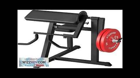 GMWD Bicep Tricep Curl Machine 250LBS Plate Loaded Bicep Curls and Tricep Review