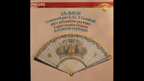 J.S. Bach - Concerti For 1,2 & 3 Harpsichords - Leppard, English Chamber Orch. (1974) [Complete CD]