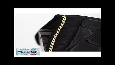 ROYAL EQUESTRIAN JUMP SHOW SADDLE PAD BLACK GOLD FULL Review