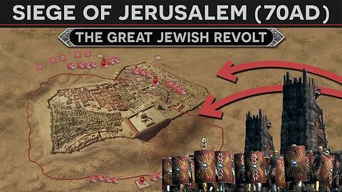 The Siege of Jerusalem 70 AD - An Animated Historical Odyssey