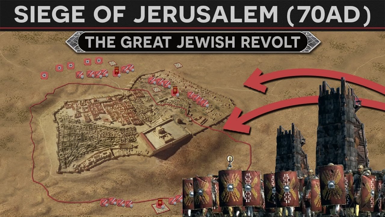 The Siege of Jerusalem 70 AD - An Animated Historical Odyssey