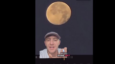 Phones have built in Ai that manipulate Camera images when you zoom in on the Moon