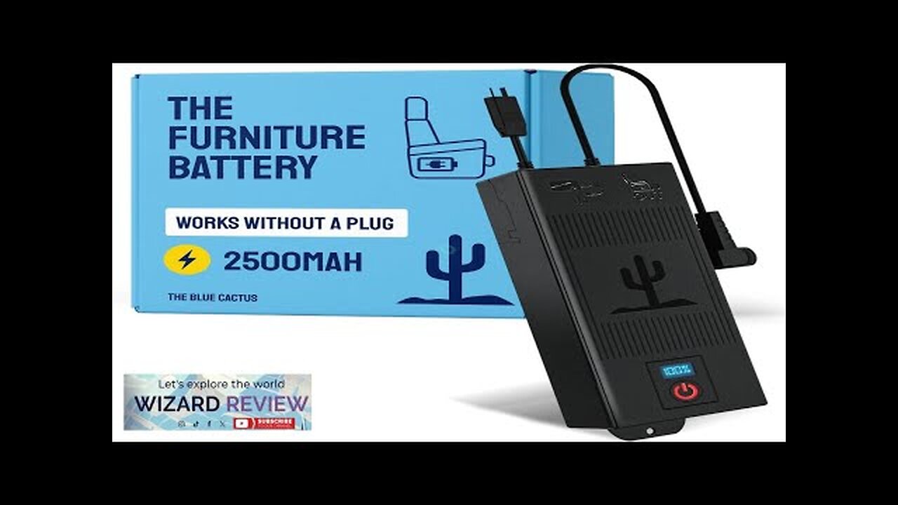 The Blue Cactus Universal Battery Pack for Reclining Furniture with LCD Display Review