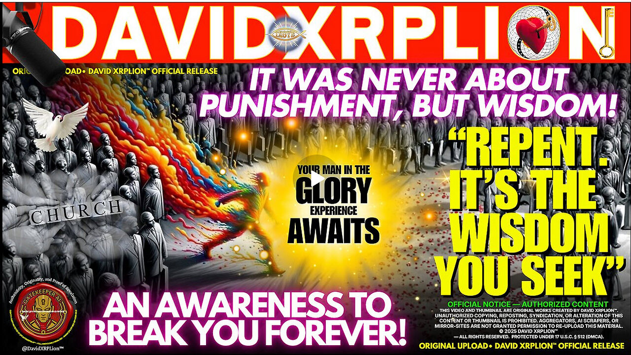 David XRPLion: MAJOR REVELATION REPENT 4 WISDOM - JUST RELEASED -Must Watch -TRUMP NEWS