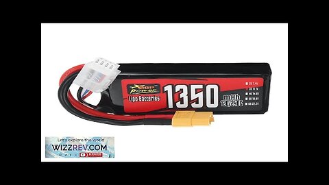 ZOP Power 3S 11.1V 1350mAh 120/240C 14.985Wh LiPo Battery XT60 Plug Review