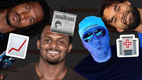 Deshaun Watson, Rico Dowdle, Kyren Williams, Mike Evans, Drake London