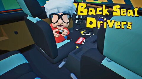 Escaping The Nightmare Garage With Granny Danny! Back Seat Drivers Demo 2
