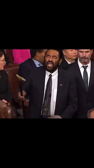Democrat Rep. Al Green Censured by the House for Disrupting President Trump’s Speech