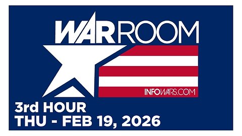 WAR ROOM [3 of 3] Thursday 2/19/26 • PAUL BONDAR REPUBLICAN CANDIDATE RUNNING FOR THE U.S. HOUSE