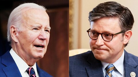 Speaker Johnson Drops Bombshell On Joe Biden - This Is Criminal