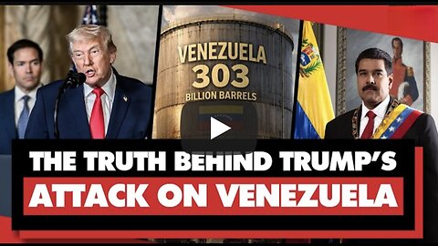 The REAL reason why Trump bombed Venezuela and kidnapped President Maduro