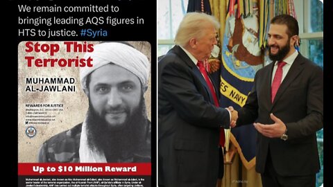 Former Al Qaeda leader now turned Syrian President meets Trump at WH