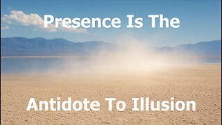 Presence Is The Antidote To Illusion