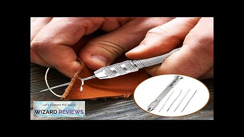 1set Leather Sewing Awl Set Replaceable Multifunctional Shoes Repair Tool DIY Punch Review