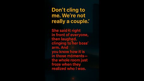She Asked "WHY DIDN'T YOU WARN ME?" - BUT It WAS Too LITTLE Too LATE FOR Forgiveness