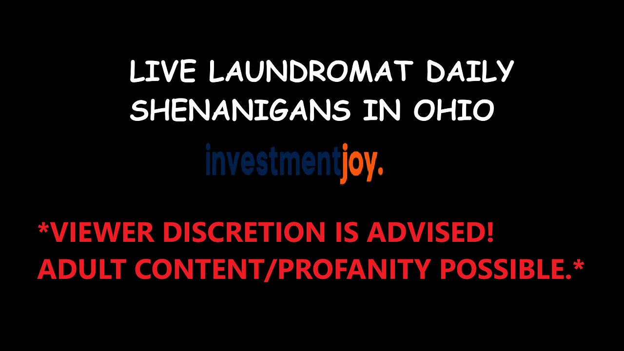 LIVE: Laundromat Daily Shenanigans in Ohio