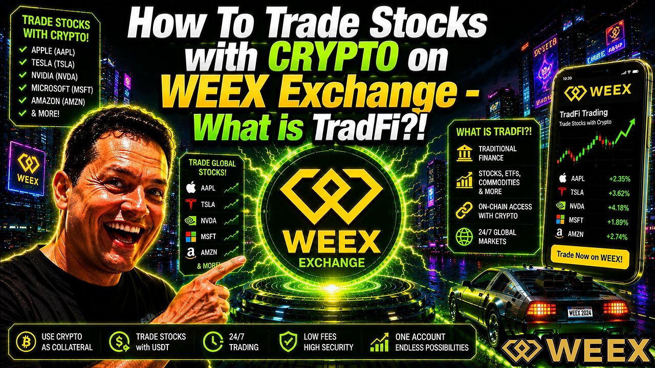 How To Trade Stocks with Crypto on Weex Exchange Tutorial TradFi Explained