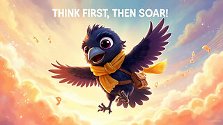 Raven Rises with Reason 🐦 | Think First, Then Soar! | Kids’ Pop Song