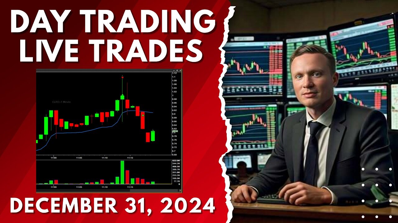 Live Day Trading - CRAZY End to 2024!!