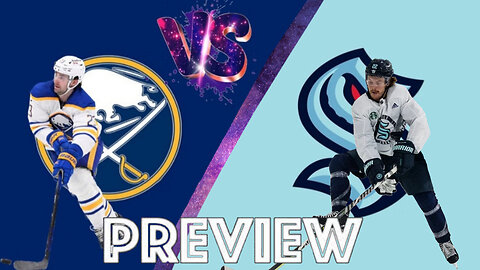 Seattle Kraken @ Buffalo Sabres preview. Ukko Pekka Luukkonen in net for the Buffalo Sabres.