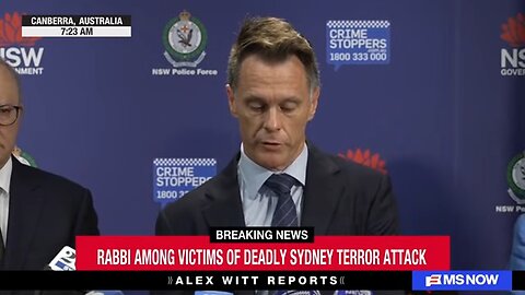 Officials provide update on attack targeting Sydney Jewish event