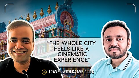 Discovering Srirangam: Temples, History & ISKCON Yatra | Ft. Nayan | TravelwithSaave Clips