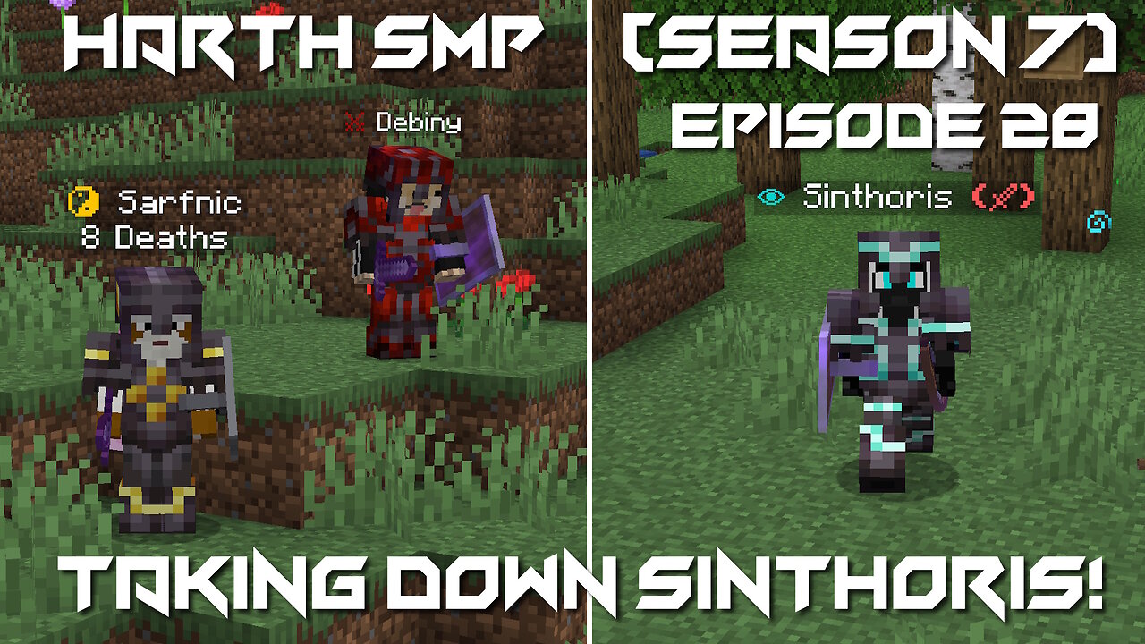 Taking Down Sinthoris! - Minecraft Harth SMP #28 (Season 7)