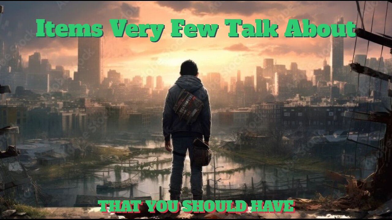 Items Very Few Talk About, That You Should Have