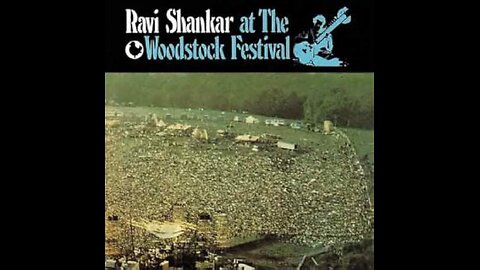 RAVI SHANKAR---AT THE WOODSTOCK FESTIVAL