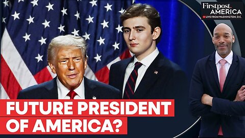 Barron Trump Steals the Show, Netizens Call Him “Future President” | Firstpost America | N18G