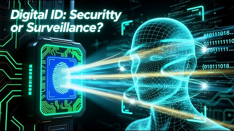 🤔 Could Digital ID be used for global surveillance — and is that a threat to our freedom? 👁️‍🗨️🔐