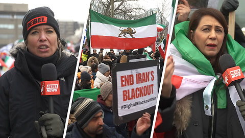 Des manifestants exigent que CBC offre une couverture accrue du soulèvement pro-démocratie en Iran