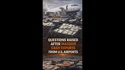 🚨 QUESTIONS RAISED AFTER MASSIVE CASH EXPORTS FROM U.S. AIRPORTS