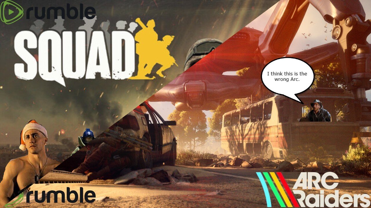 Squad and ARC Raiders today! Chill long stream for the day!