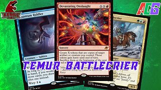 Temur Battlecrier | Magic the Gathering Arena | Spider-man | Pioneer Gameplay