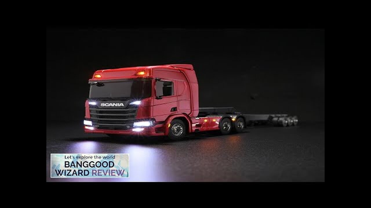 Orlandoo Hunter OH32T01 SCANIA R650 1/32 Mini Tractor Truck RC Car KIT Review