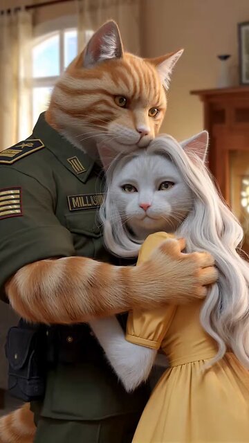Army cat wife cheating with his husband .