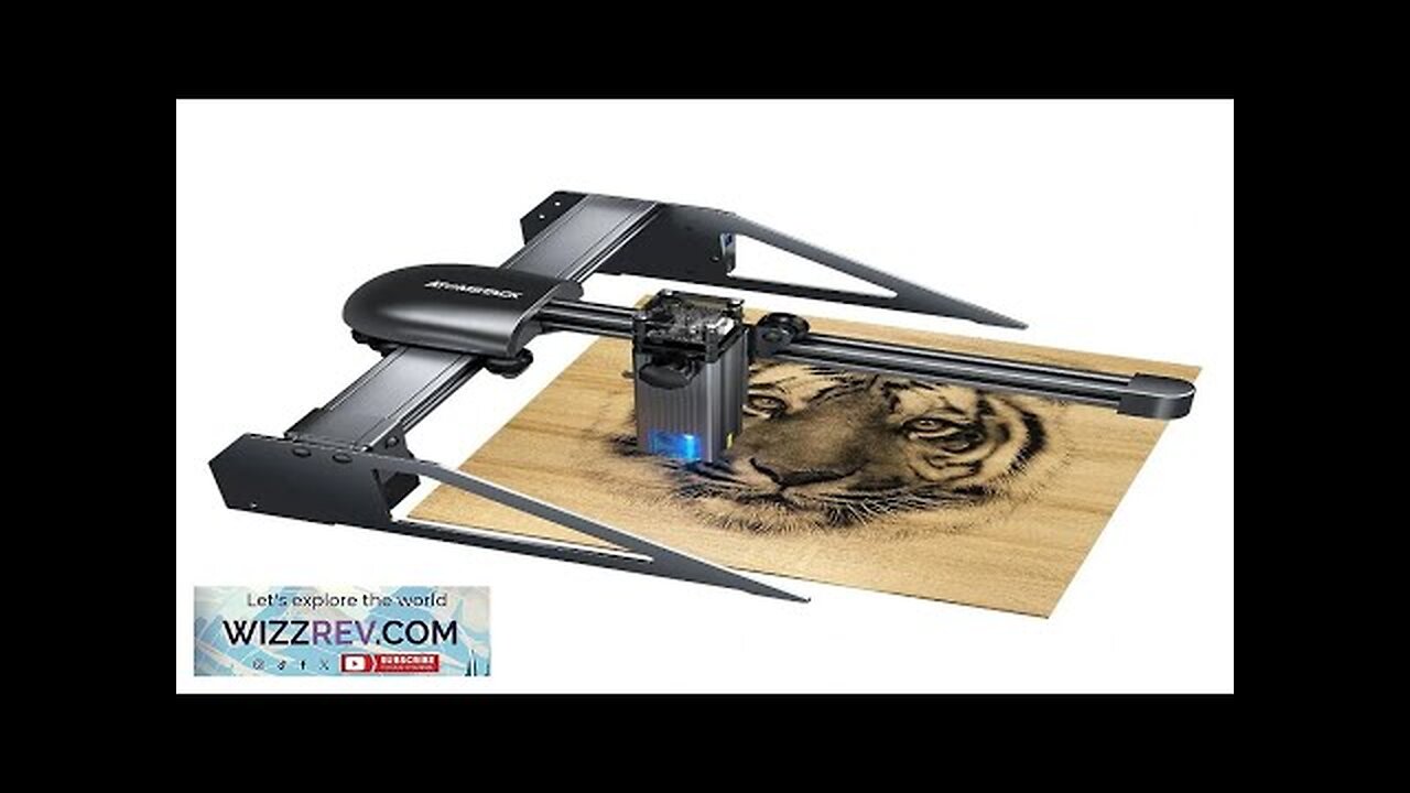 US DIRECT New ATOMSTACK P7 M40 Portable Laser Engraving Machine Cutter Wood Review