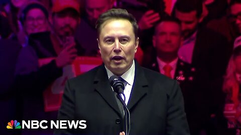 Elon Musk speaks at President-elect Trump's victory rally: 'We're going to do great things here'