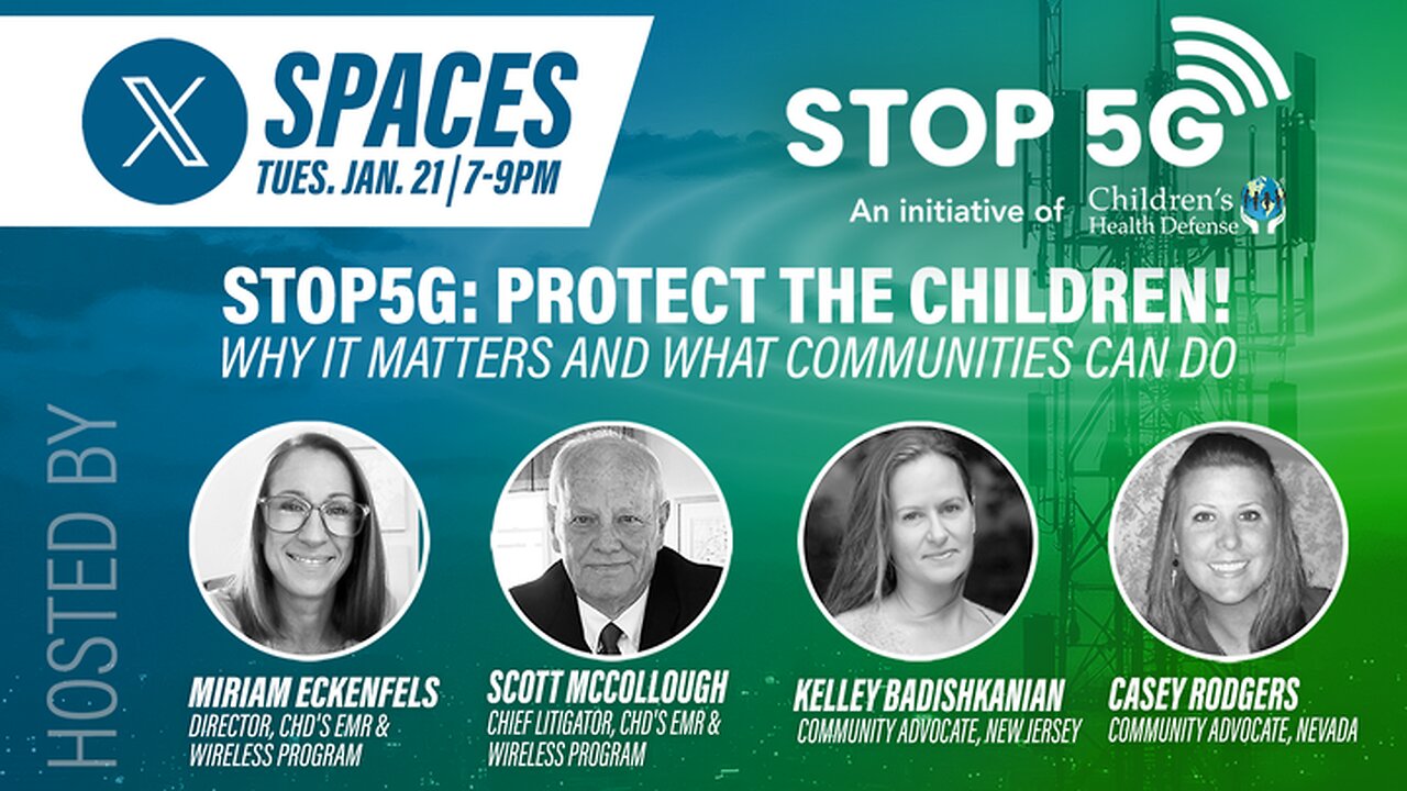 Stop5G: Protect The Children! Why It Matters, What Communities Can Do