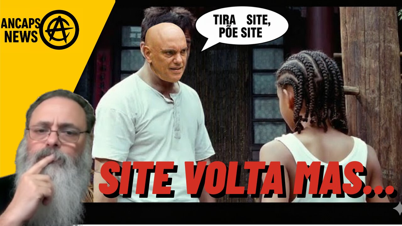 TIRA SITE VOLTA SITE , SITE DE MORAES voltou em INFRA 100% BRAZUCA, mas... SUSCETÍVEL a DDOS