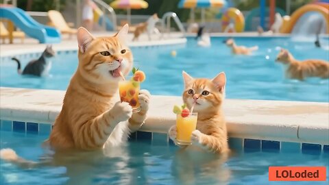 "Heartwarming Kitten Story #4: The Ultimate Pool Victory That Changed Everything 🥇"