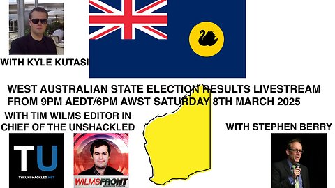 2025 Western Australian State Election Results Livestream