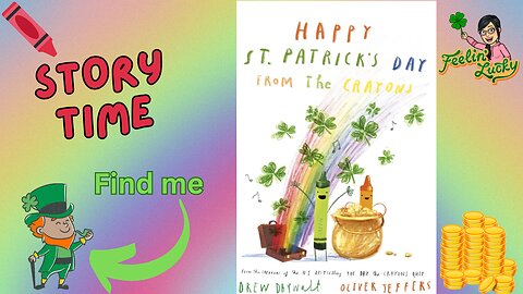 Happy St Patrick's Day from the crayons // Read Aloud Storytime